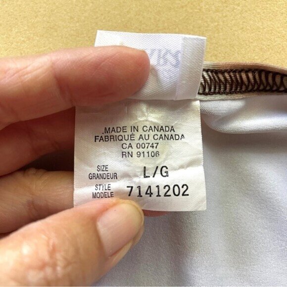 Vintage Tie Dye Cropped Spandex Camisole - S/M, made in Canada 🇨🇦 - Picture 7 of 11